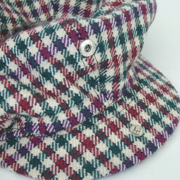 Authentic BURBERRY Casquette Hunting M hat wool - Picture 6 of 10
